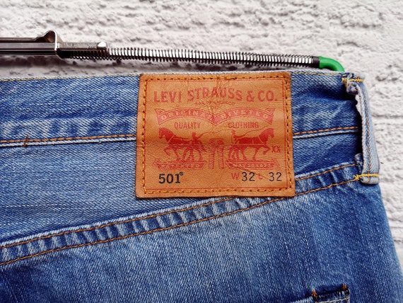Classic LEVIS 501 Men's Blue Jeans W32 L32 Levi Strauss - Etsy