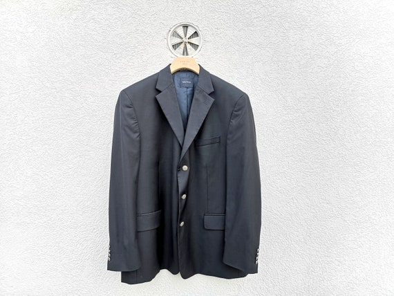 Manteau sport noir Nautica Taille 48 R Veste decontractee en laine Sartorial Homme Etsy France