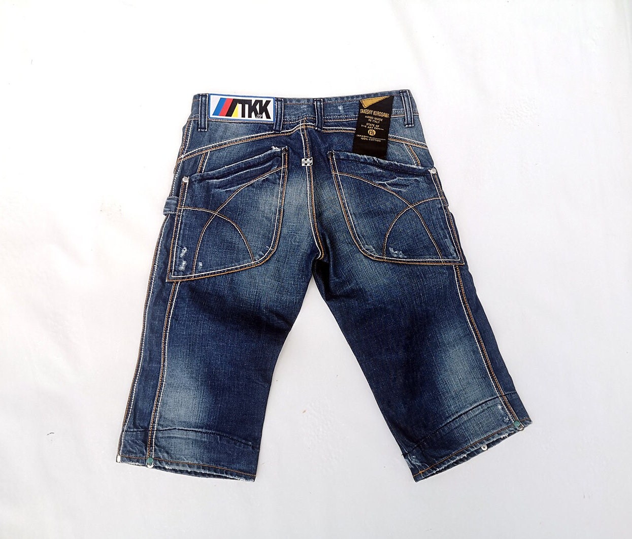 TAKESHY KUROSAWA Denim Shorts Mens 