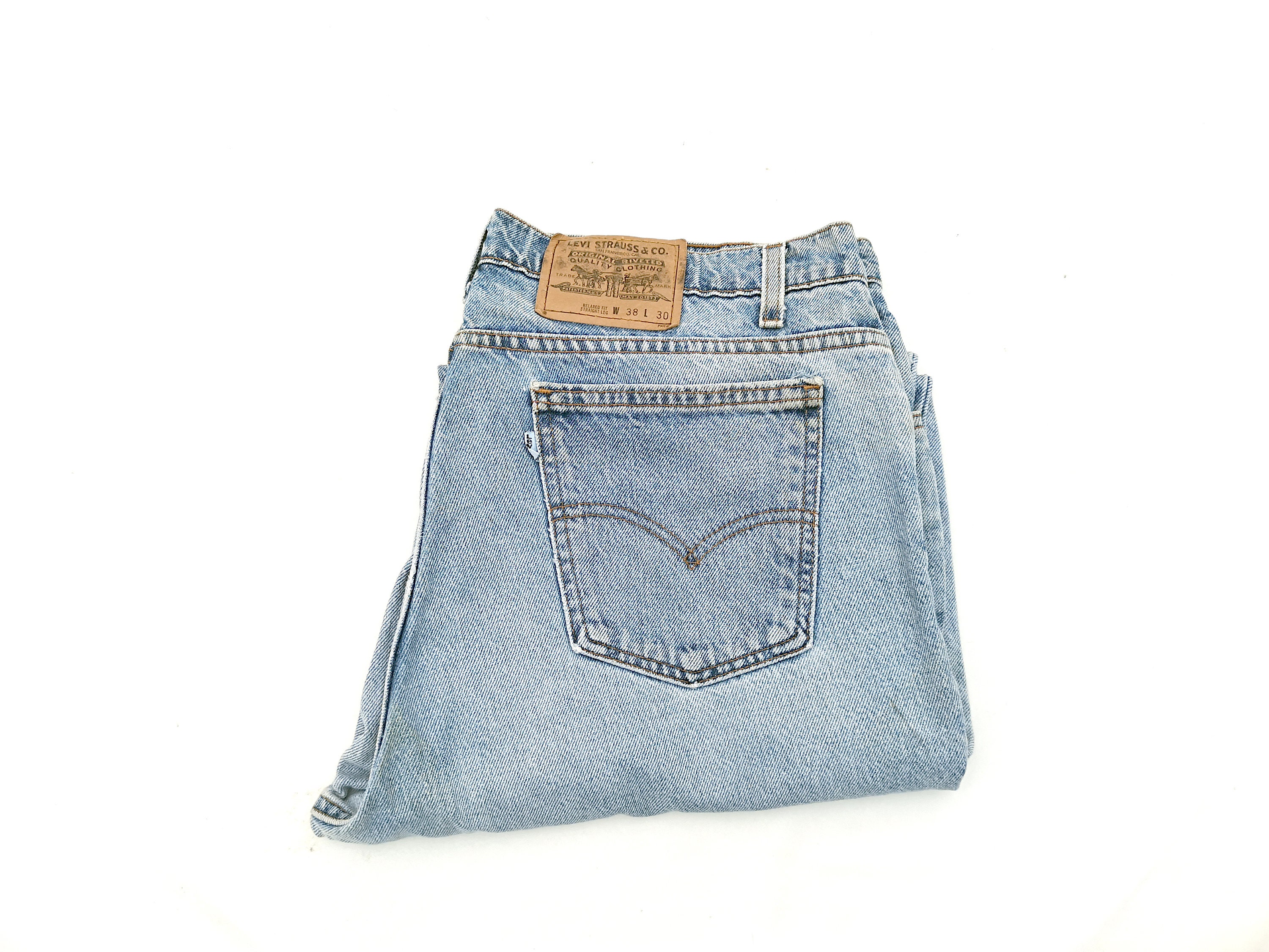 Rare Vintage 1990s LEVIS 601 Jeans Made in USA - Light Blue Rare Vintage 1990s LEVIS 601 Jeans Made in USA - Light Blue