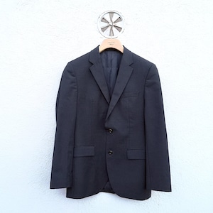 Hugo Boss Super 100 Virgin Wool Blazer  Size 44 -   Men&#39;s  Black Formal Suit Jacket