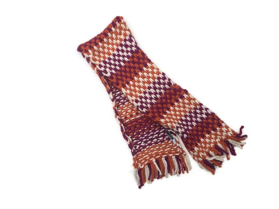 90's Cable Knit Scarf SPORTMAXE CODE Scarf Chunky