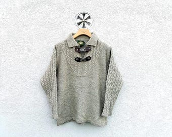 Vintage Hammerschmid Bavarian Trachten Sweater – Men’s Medium, Oktoberfest Jumper