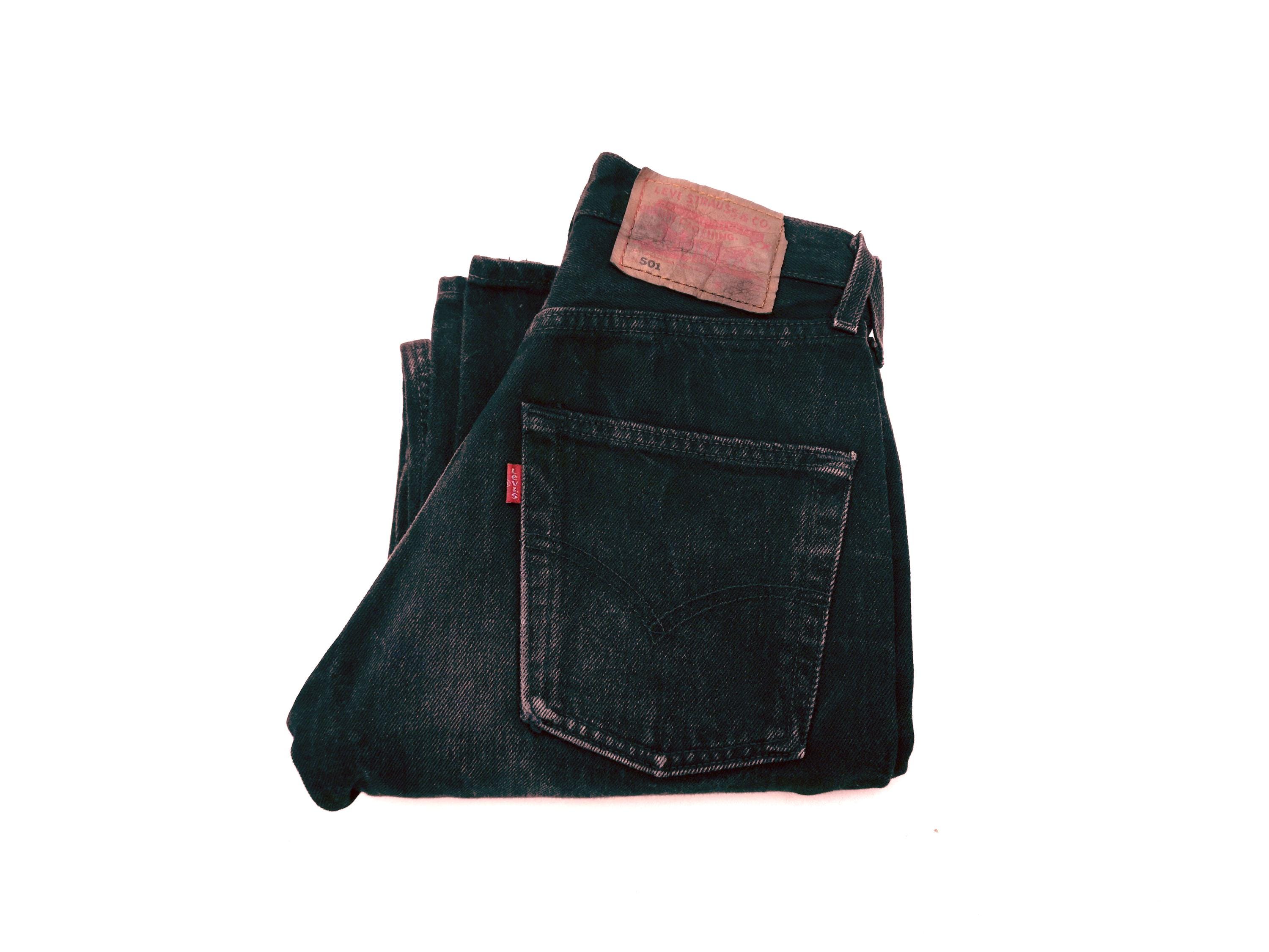 VINTAGE Levi‘s501 Black カットオフ DEAD STOCK Vintage Black Levi 501 - Etsy
