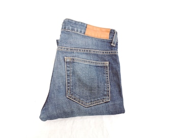 Acne Studios Hex Radison-jeans – slim-fit blauwe stretchdenim