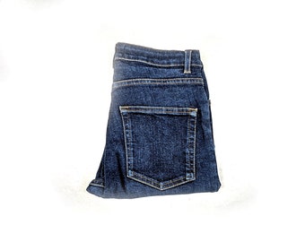 Donkerblauwe denim skinny jeans van Acne Studios – Pin RW Rinse – maat 27/32