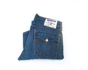 Vintage 90s True Religion Jeans made in USA size 34'' (W34 L34)