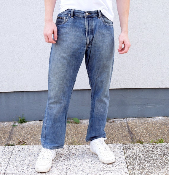 Vintage HUGO BOSS  Loose Fit Jeans  Straight leg … - image 3