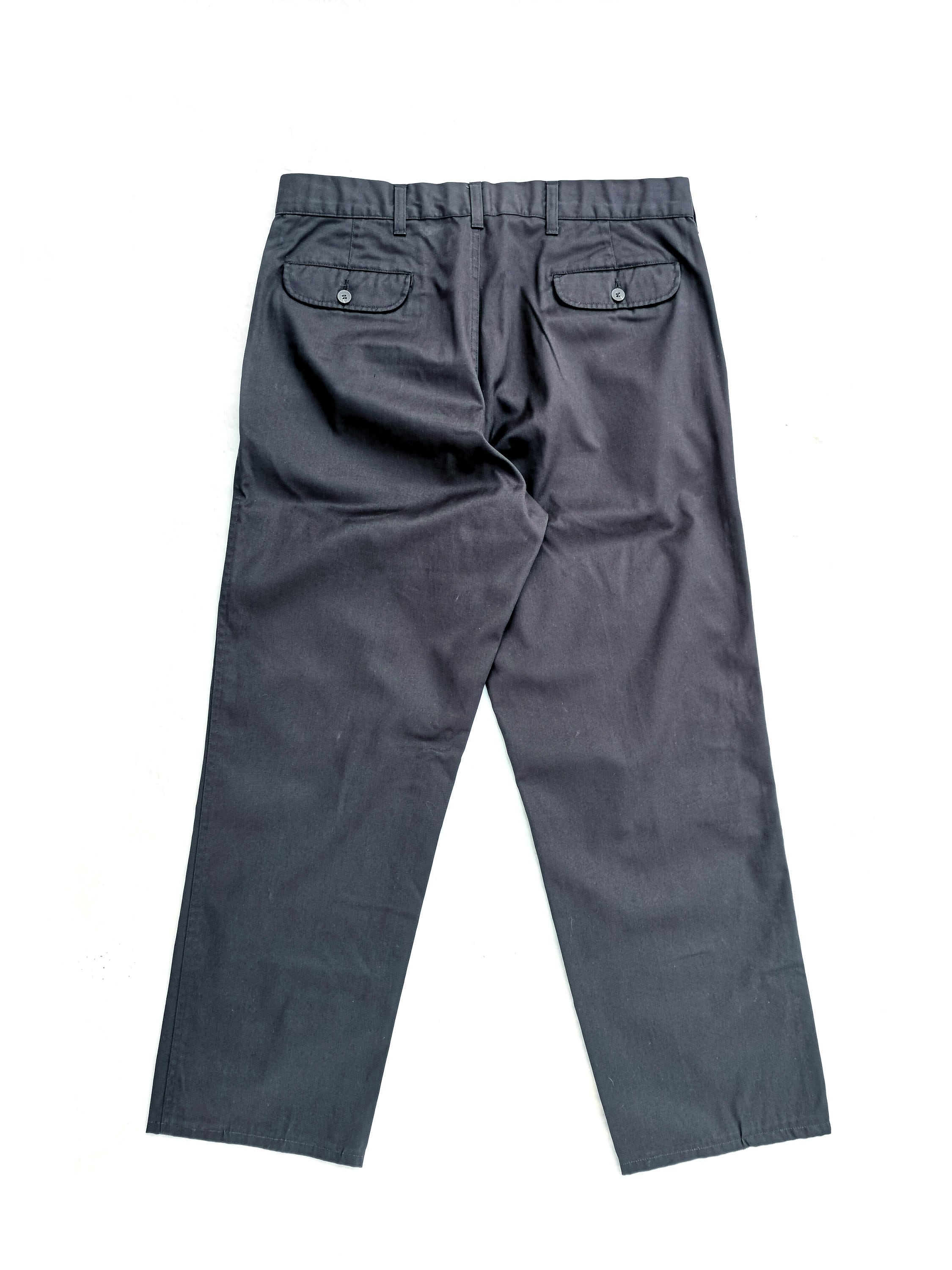 パンツ 90s Giorgio Armani baggy chino pants Vintage Armani Black Chino Pants – Relaxed Straight Leg Workwear
