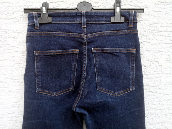 Womens ACNE Studios skinny jeans Pin RW Rinse  Hi… - image 6