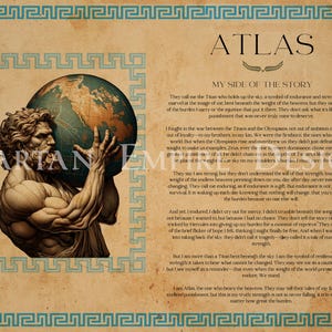 Mythological Tales Retold: Atlas&#39;s  Side