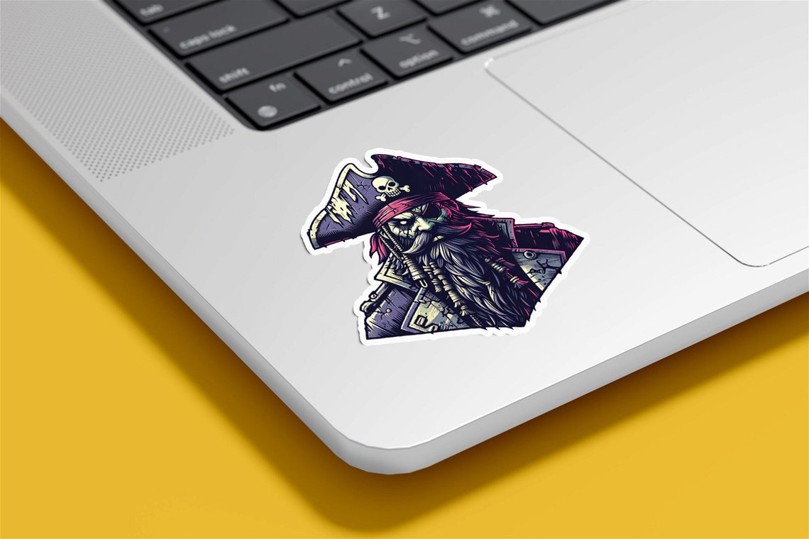Ghost Pirate|blackbeard|sticker|golden Age of Piracy|yo-ho - Etsy