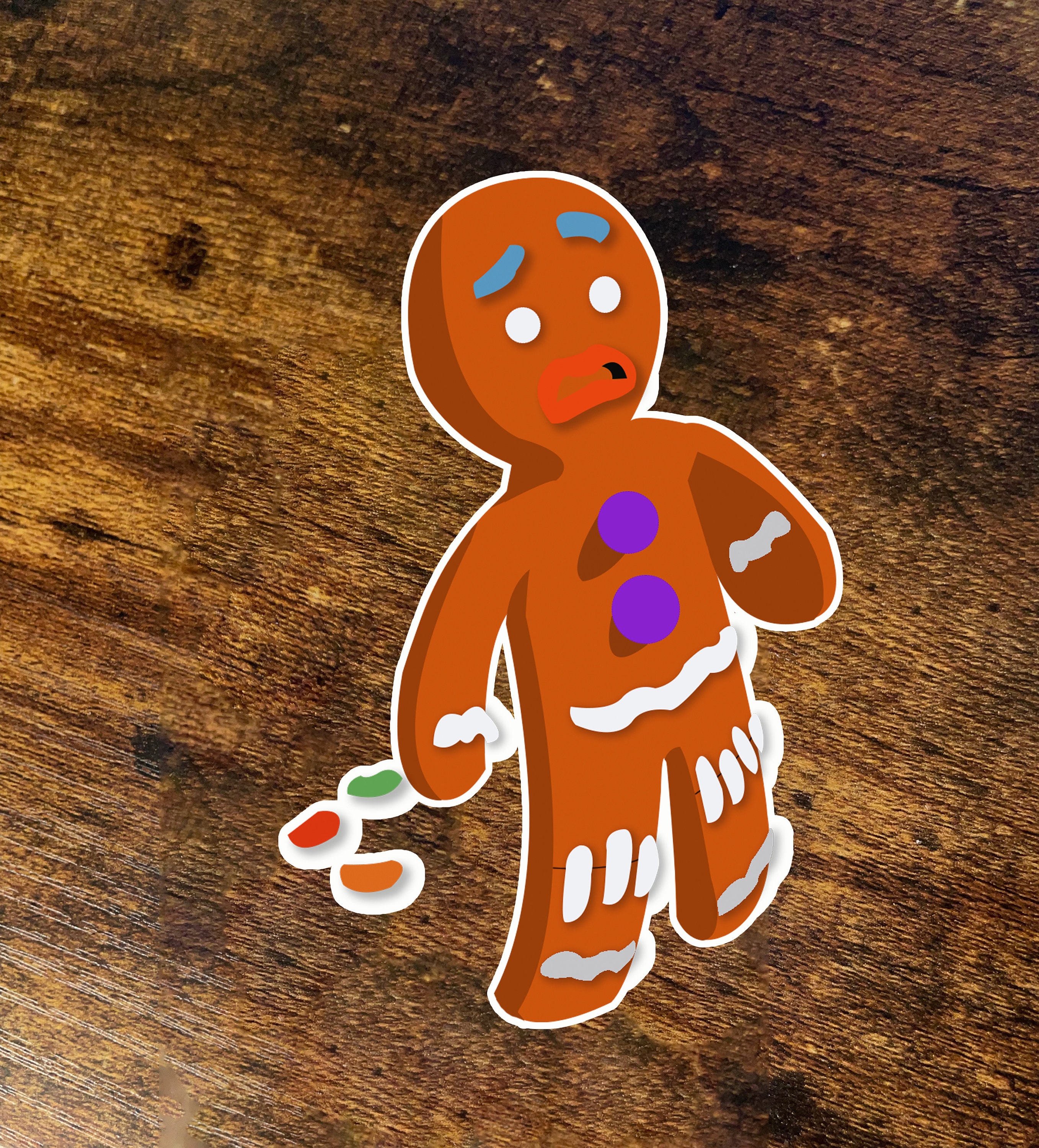 Shrek Angry Gingerbread Man