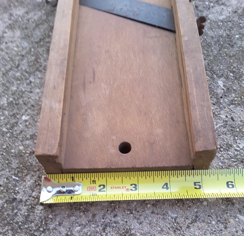 Antique QUEEN CABBAGE CUTTER Wooden Vegetable Slicer Shredder Etsy