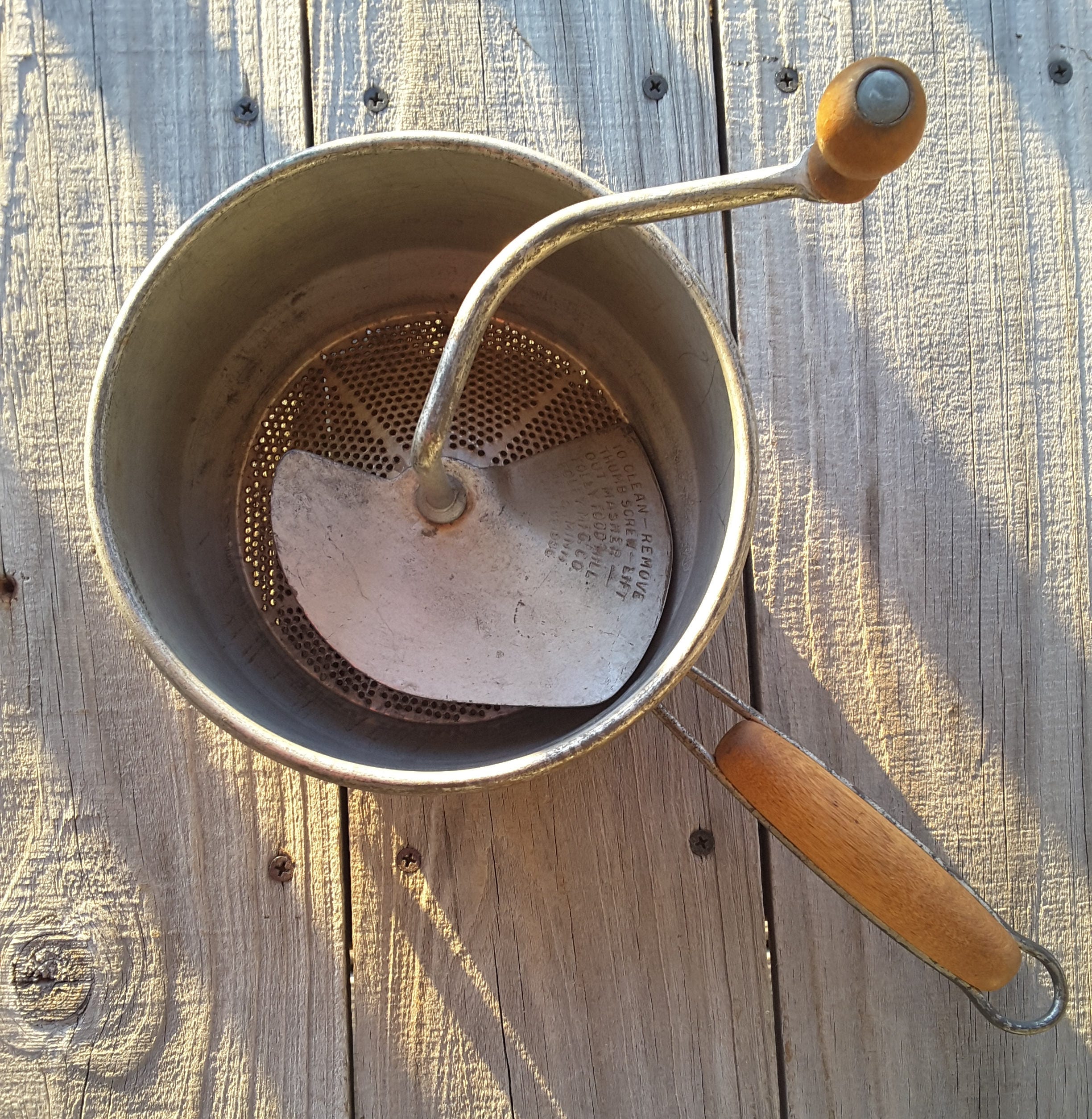 Vintage FOLEY FOOD MILL 1930s Foley Mfg Co Kitchen Appliance Etsy