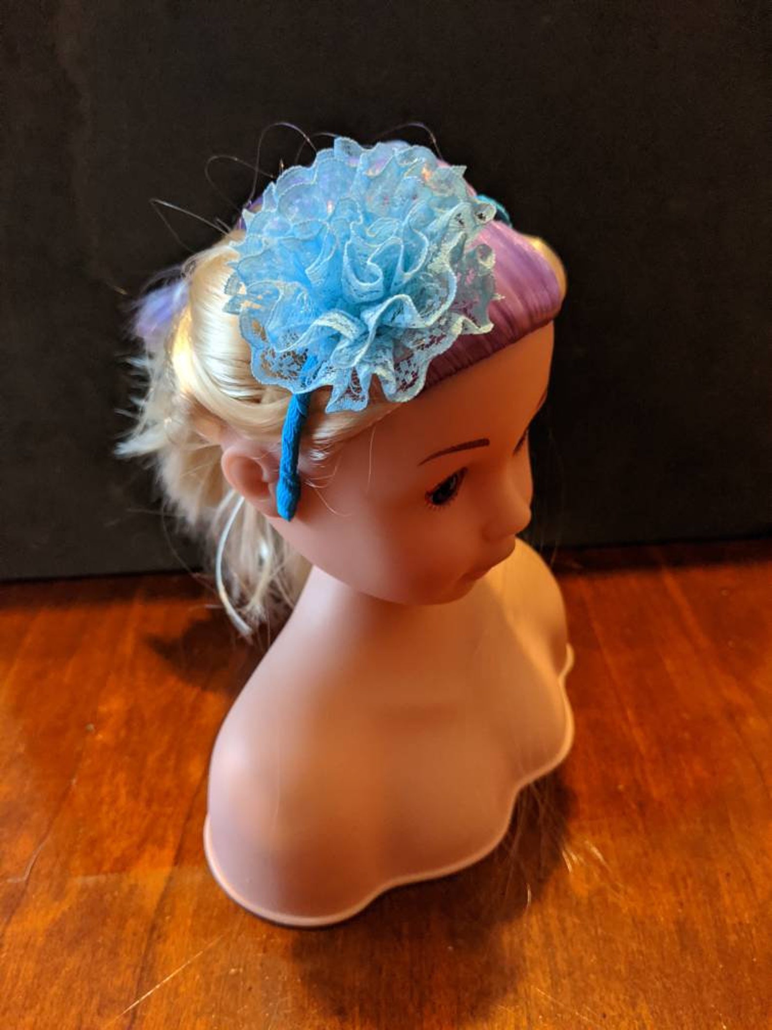 Doll Headbands Thin Style Flower Headbands You Choose Etsy
