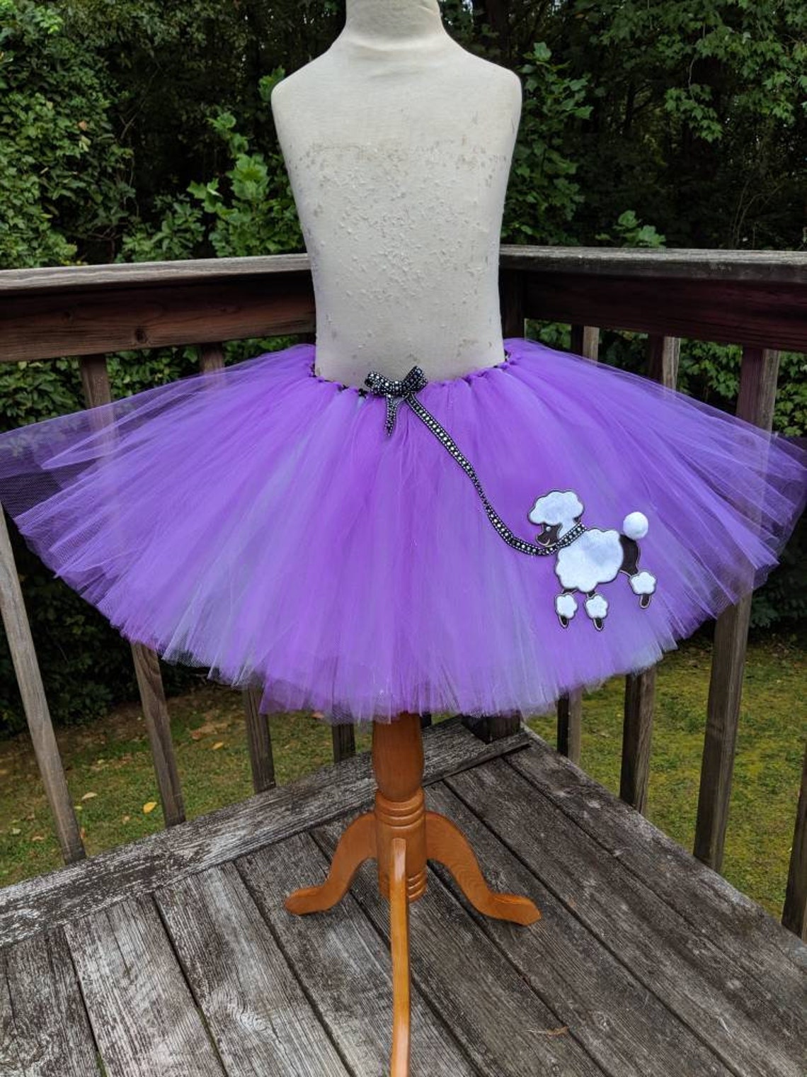 Purple Poodle Tutu Skirt Purple Poodle Tutu Costume Poodle Etsy