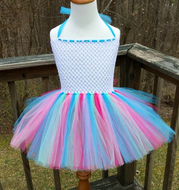 Pastel Tutu Dress. Rainbow Tutu Dress. Pastel Rainbow Tutu Etsy