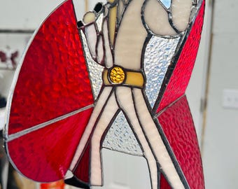 Elvis glas-in-lood spinner