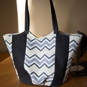 Anna Tote Bag Bucket Purse PDF Sewing Pattern - Etsy