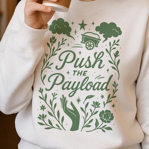 Camiseta de juego "Empuja la Carga" / Top acogedor con estética gamer, atuendo casual para jugador de apoyo, camiseta inspirada en el mapa "Carga"