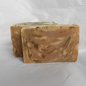 Almond Scented cold process Goat Milk Soap image 2