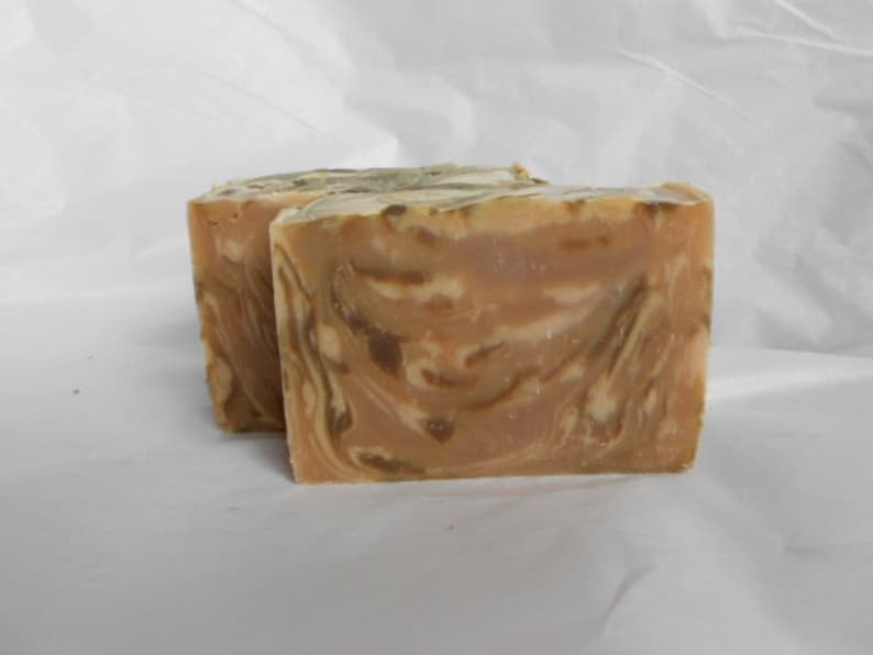 Almond Scented cold process Goat Milk Soap image 2