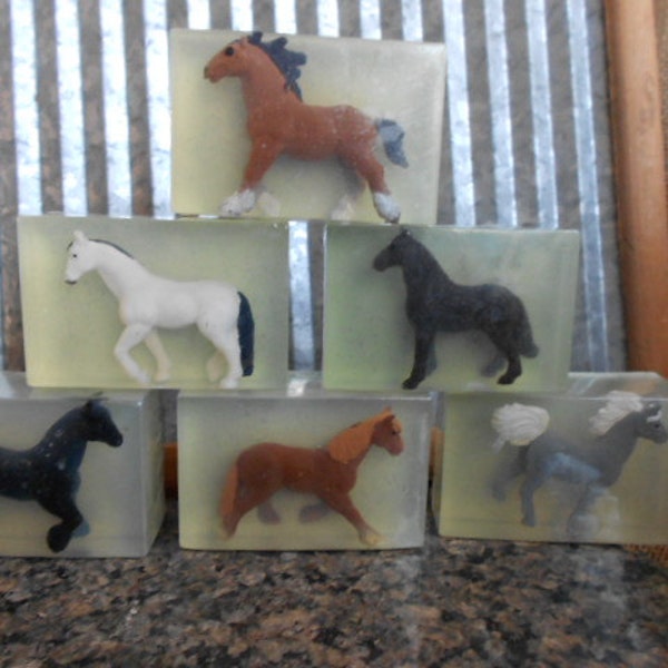 Equine Theme Handmade Soap