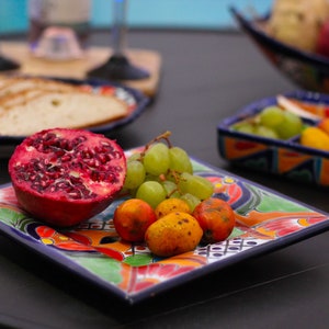 Piatto quadrato di Talavera
