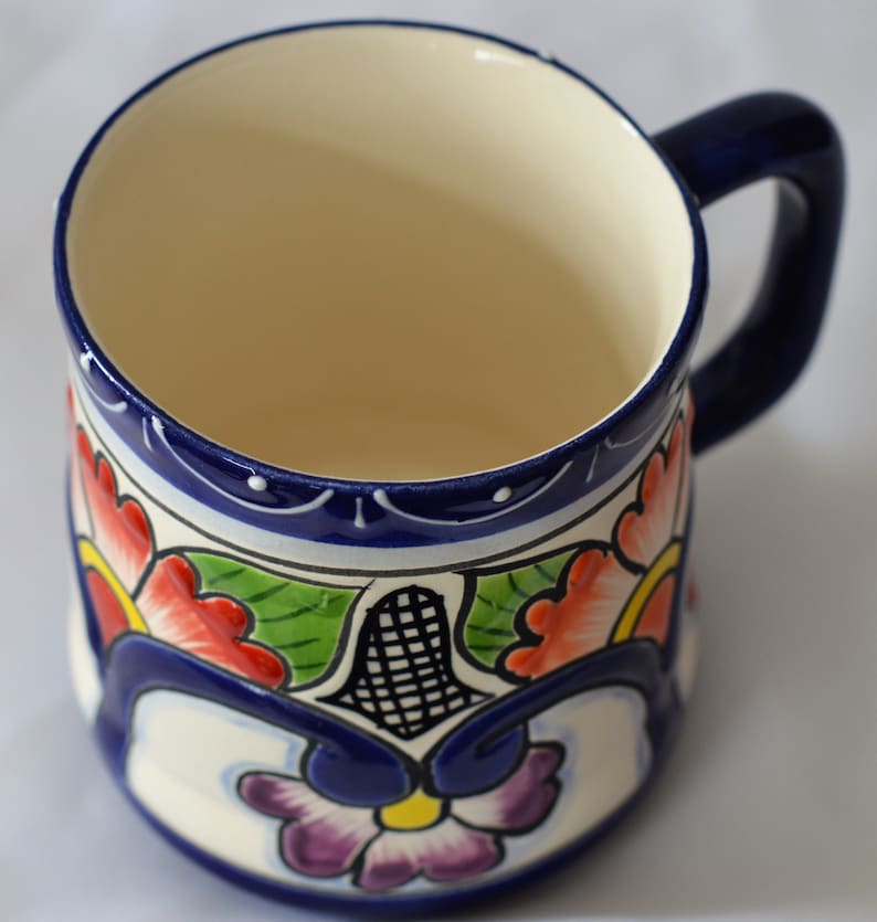 Authentic Mexican Talavera Mug/ Talavera Coffee Cup Etsy