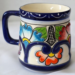 Authentic Mexican Talavera mug/ Talavera coffee cup