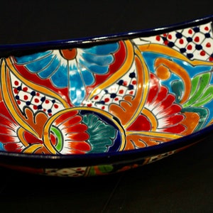 Talavera form seed tray