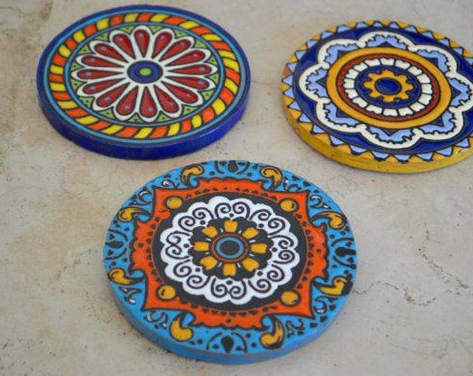 3 sous-verres Talavera