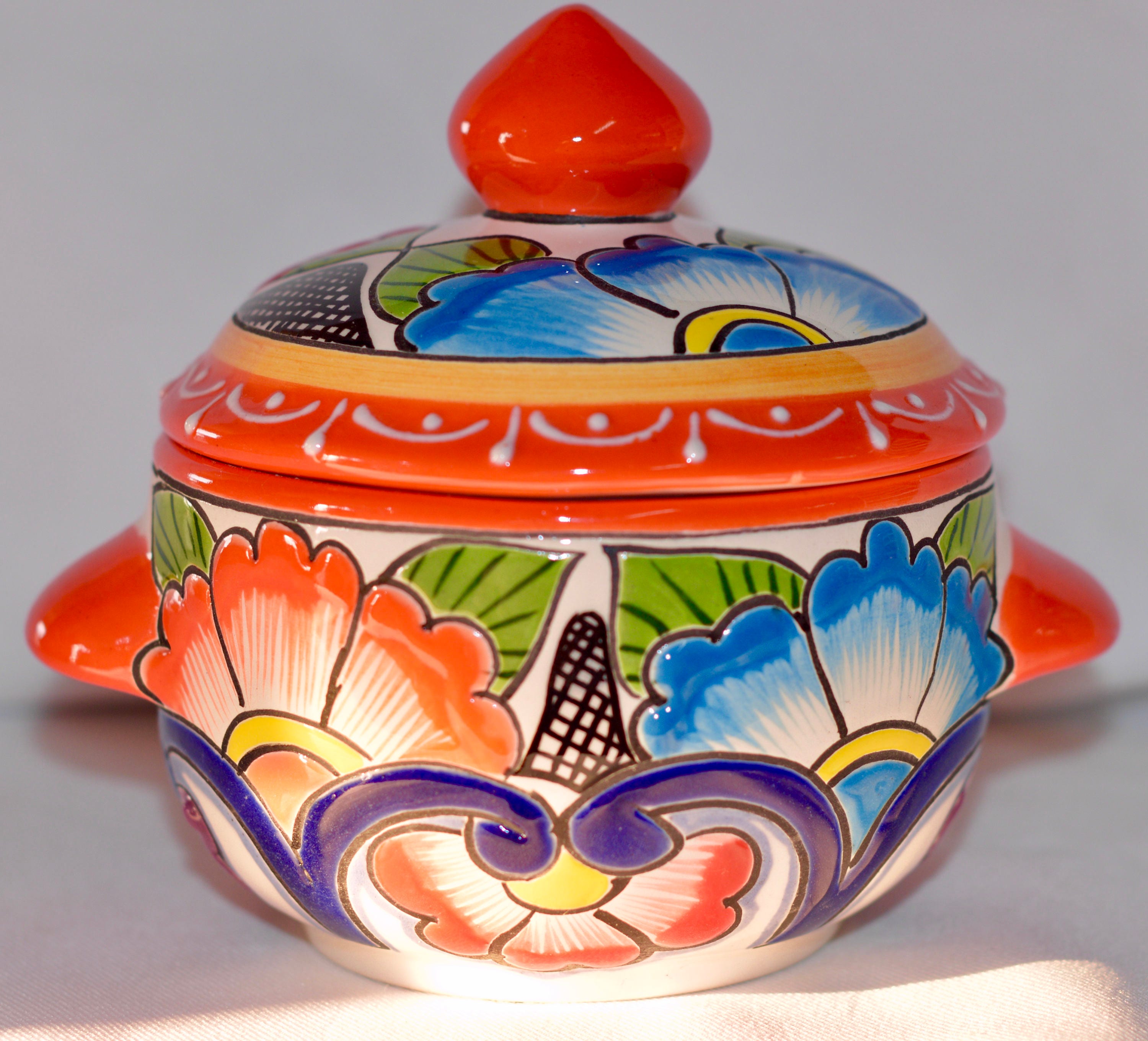 Talavera Sugar Bowl Etsy