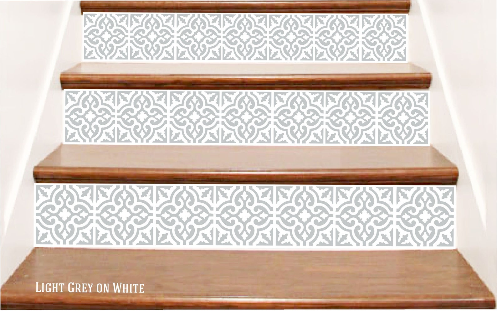 Decorative Vinyl Stair Riser Decals . Cut to Your Size and Etsy