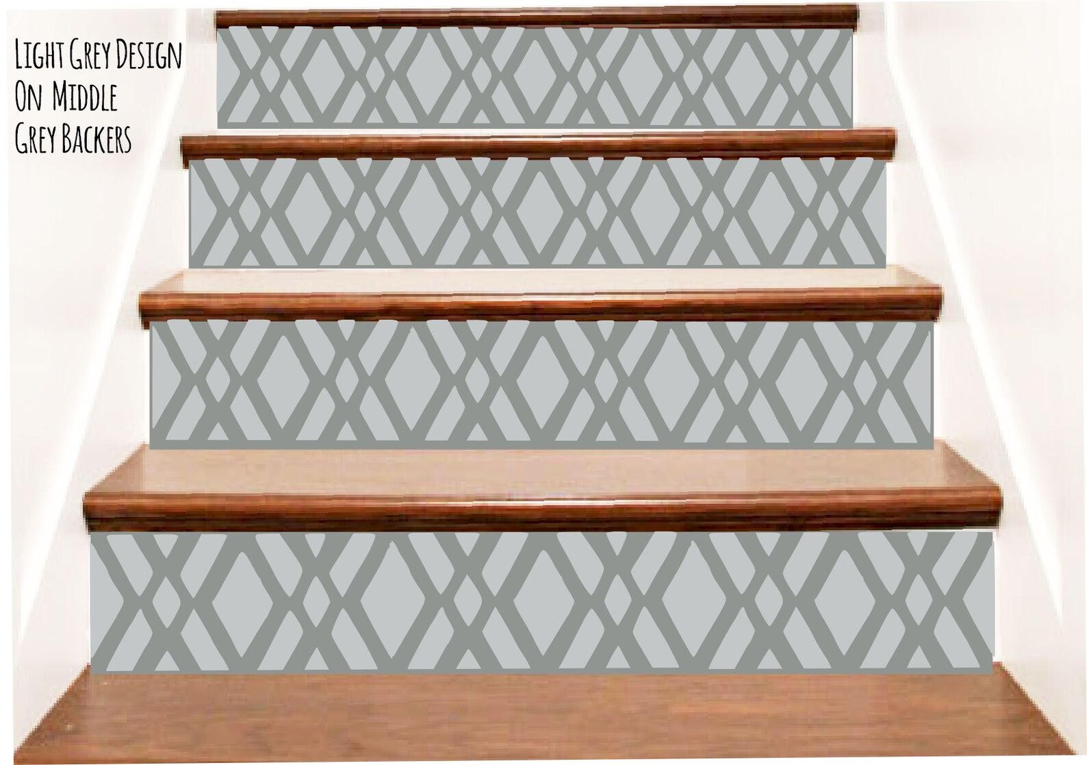 Decorative Vinyl Stair Riser Decals . Cut to Your Size and Etsy