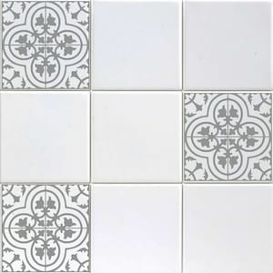 Set of Twelve 4 1/4&quot; Vinyl Tile Decals - Accent Kitchen Adhesive Stickers- Back Splash - Backsplash Bathroom Stickers