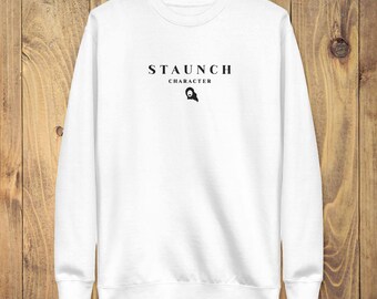 Embroidered Staunch Character Sweatshirt, Little Edie Inspired