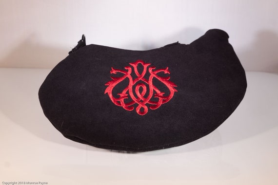 Wineskin Cover for Standard 1L Skin, LARP, Roleplay, Renaissance, Costume, Embroidered