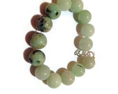 Mens Edelstein Jade und Jaspis Armband