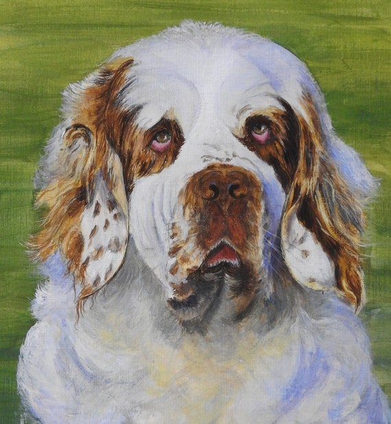 Pet portraits. Custom painting. Painting from photo. Canvas Etsy