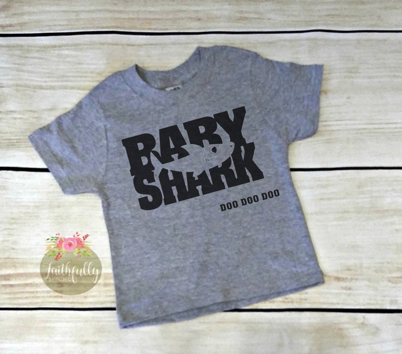 etsy baby shark shirt