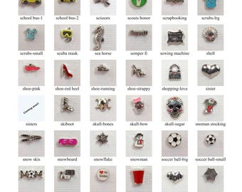 Floating charms S-Starbucks for floating charm lockets