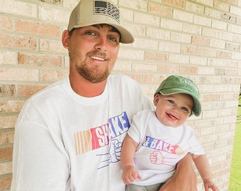 Shake and Bake Father and Son Graphic Tee, Talladega Nights, Ricky Bobby, If You&#39;re Not First You&#39;re Last, Dad and Son, Best Seller