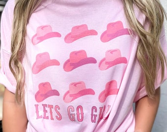 Let&#39;s Go Girls Nash Bash Sublimation Graphic Tee, Bachelorette Trip Matching Tees, Bach Trip, Nashville Bachelorette Trip, Bridesmaid Tees
