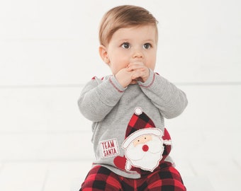 team santa 2 piece set by mud pie little boy christmas mudpie santa reindeer fall winter dash forward - Mud Pie Christmas team santa 2 piece set by mud pie little boy christmas mudpie santa reindeer fall winter dash forward - Mud Pie Christmas
