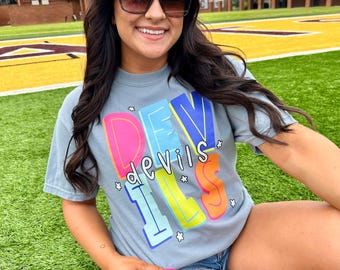 Summer Stars Granite School Graphic Tee #50, Back To School, Custom School Tee, First Day Of School, School Design, Best Seller