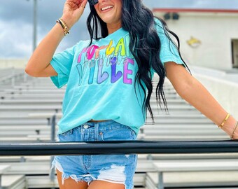 RB Outline Mascot Chalky Mint Graphic Tee #26, Back To School, Custom School Tee, First Day Of School, School Design, Best Seller