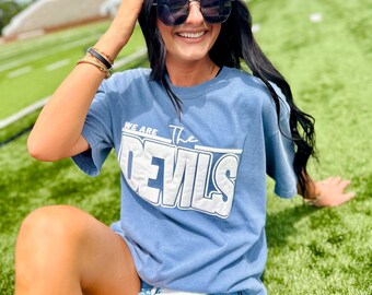 We Are The Mascot Graphic Tee #40, Back To School, Custom Tee, Custom School Tee, First Day Of School, School Design, Best Seller