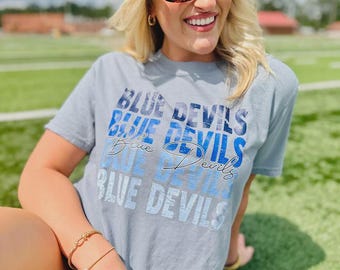 Ombre Distressed Stacked School Granite Tee #23, Back To School, Custom School Tee, First Day Of School, School Design, Best Seller